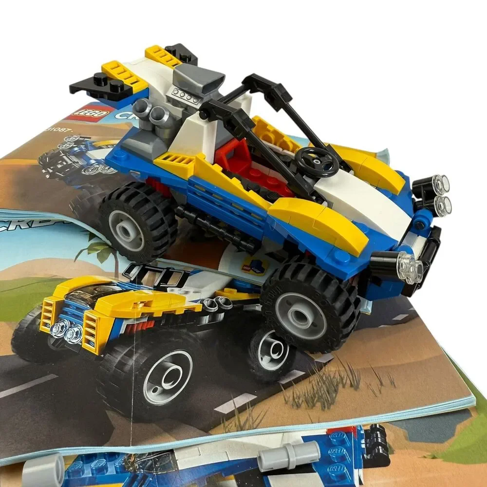 LEGO Complete Set 31087 Creator Dune Buggy Car 3 Manuals - No Box